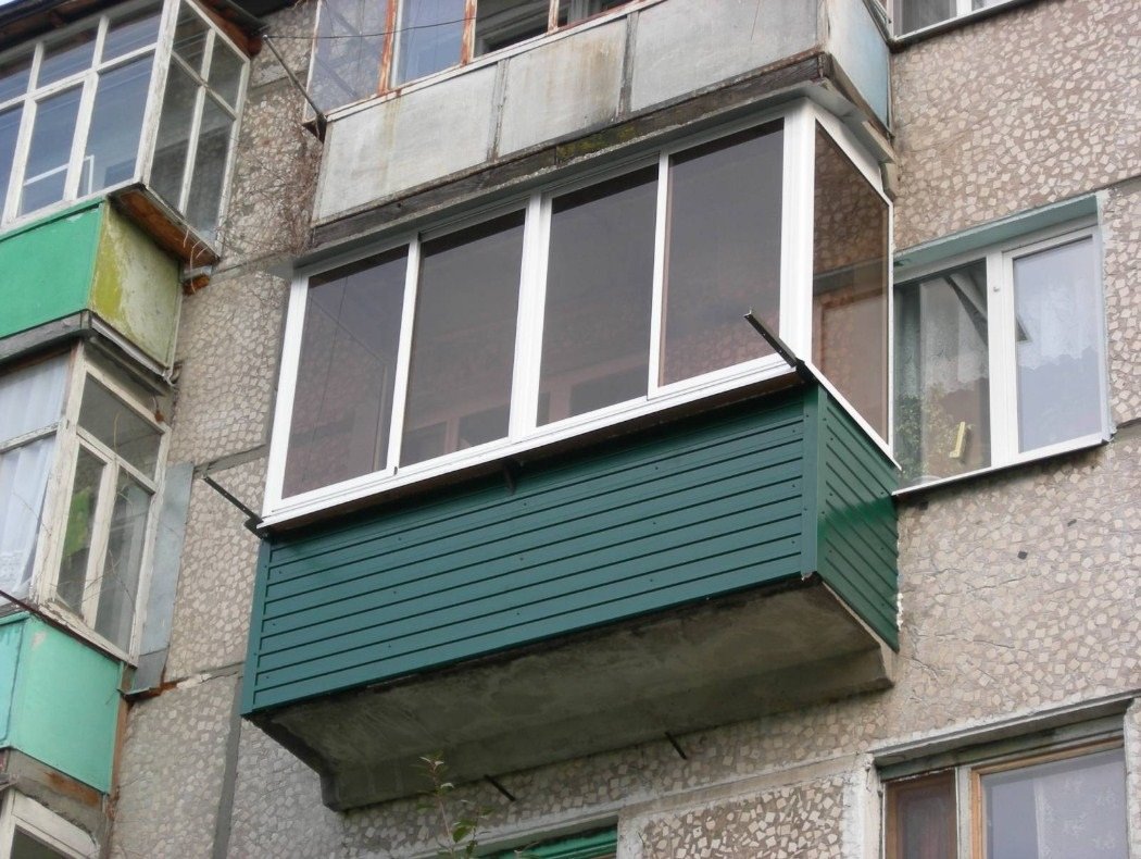 Тонированный балкон
